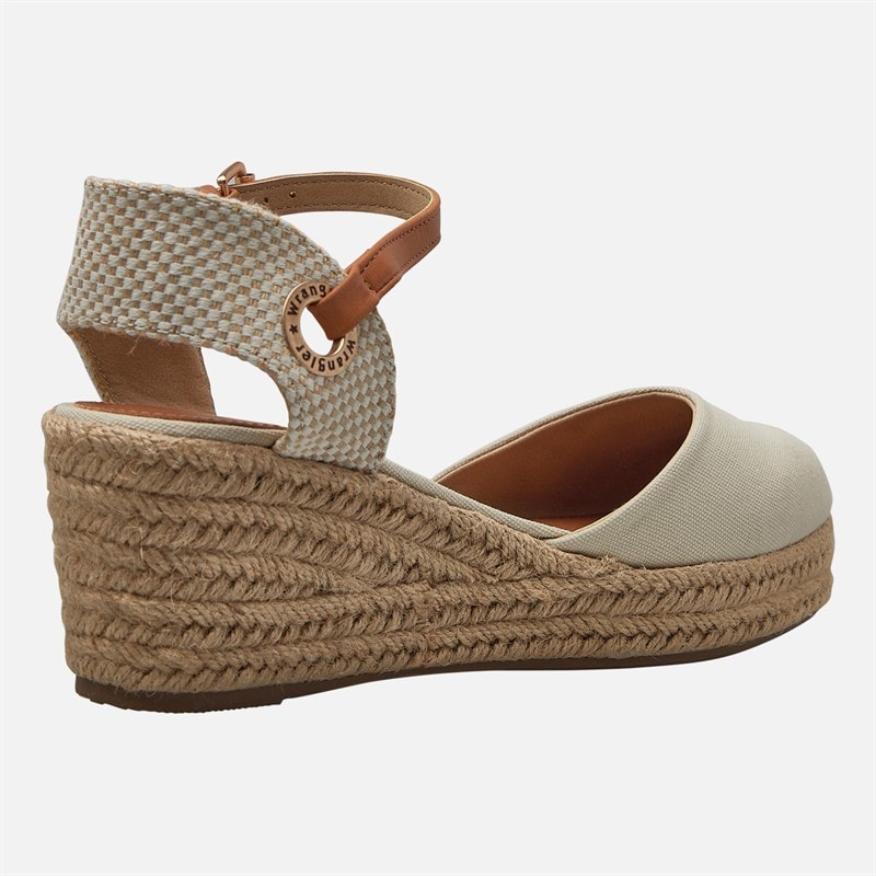 Wrangler Dame Bella Ankelsandal Kilehæl Birch - Billede 5