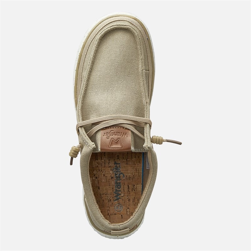 Wrangler Herre Makena Sten Sko Warm Sand - Billede 4