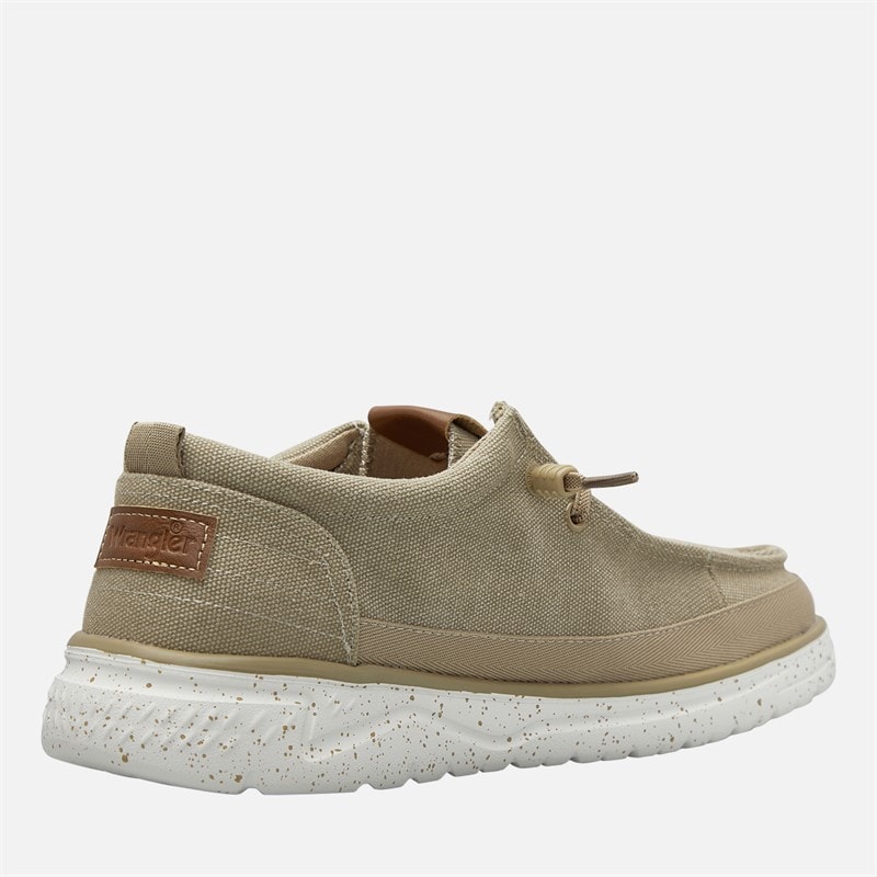 Wrangler Herre Makena Sten Sko Warm Sand - Billede 5