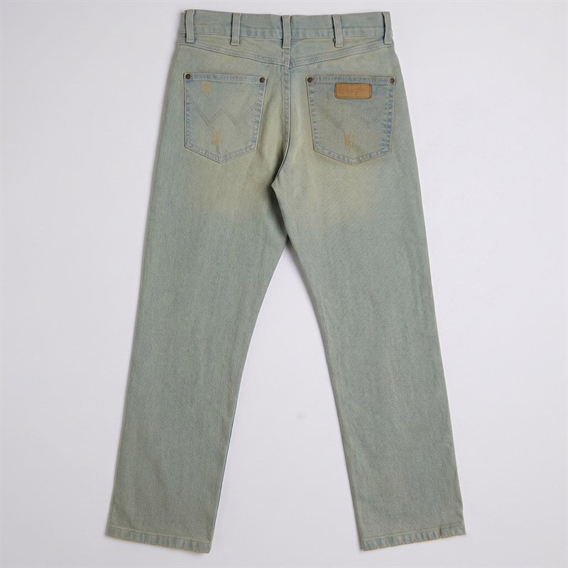 Wrangler Drenge Greensboro Straight Fit Jeans Trail Wash - Billede 2