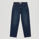Wrangler Drenge Frontier Afslappet Pasform Jeans Blue Black
