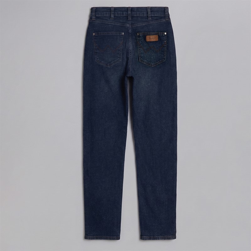 Wrangler Drenge Frontier Afslappet Pasform Jeans Blue Black - Billede 2
