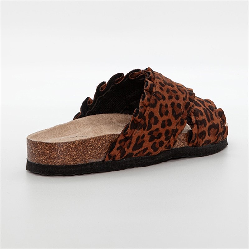 Duffy Dame Florens Uno Sandaler Brun/Multi - Billede 3