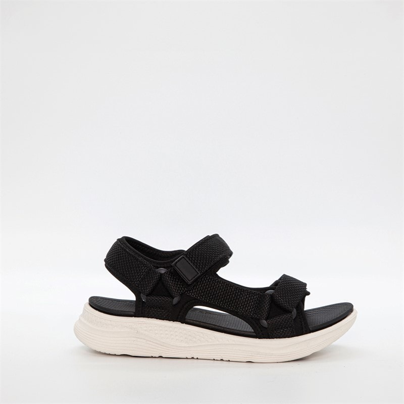 Duffy Dame Fermo Uno Sandaler Sort - Billede 1
