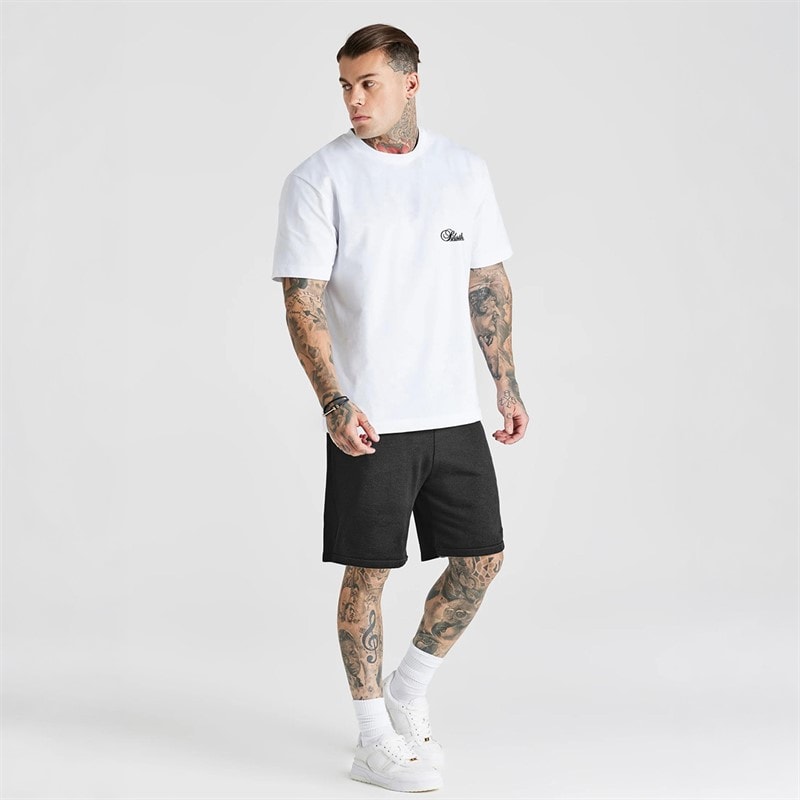 SikSilk Herre Essentials Shorts Sort - Billede 4