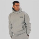 SikSilk Herre Essentials Hættetrøje Grey Marl
