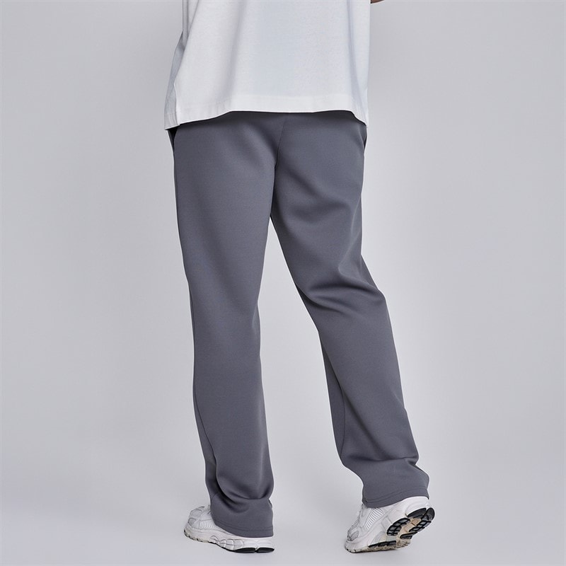 SikSilk Herre Essentials Poly Track Bukser Dark Grey - Billede 2