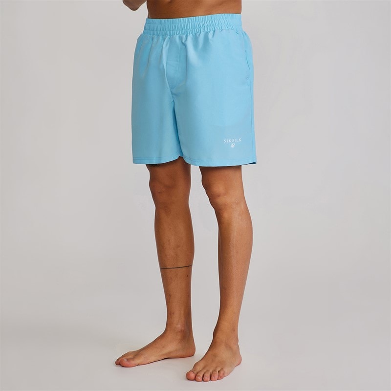 SikSilk Herre Badeshorts Blå - Billede 4
