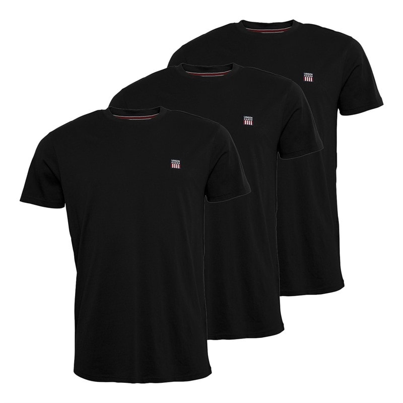 Vinson Herre Massimo 3-pak T-shirts Tap Shoe - Billede 1