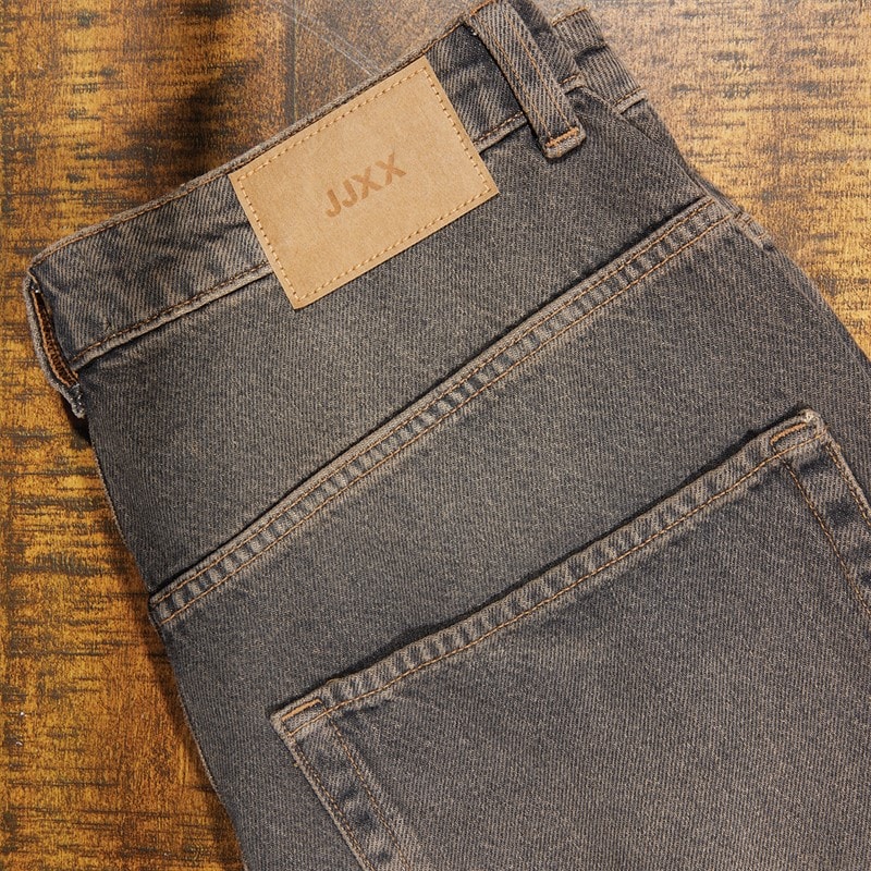JJXX Dame Erin Baggy Jeans Medium Brun Denim - Billede 3