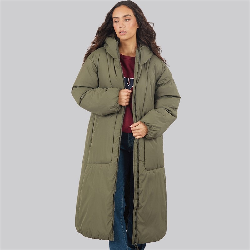 JJXX Dame Lolly Lang Dunjakke Grape Leaf