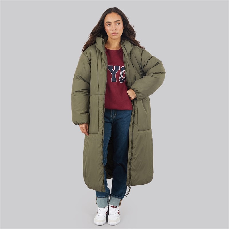 JJXX Dame Lolly Lang Dunjakke Grape Leaf - Billede 4