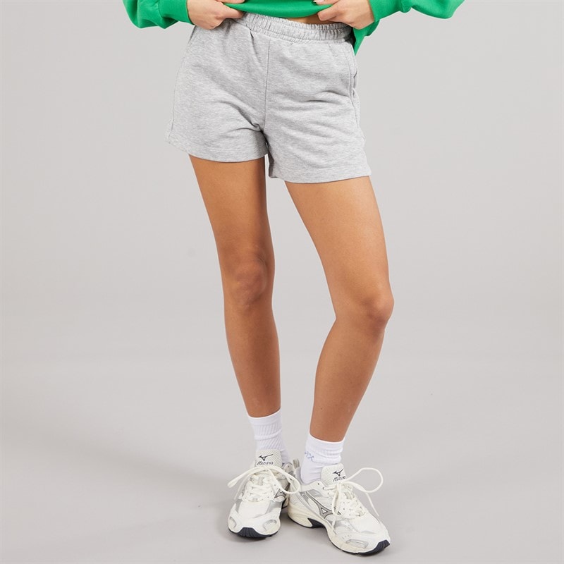 JJXX Dame Alfa Sweat Shorts Light Grey Melange - Billede 1