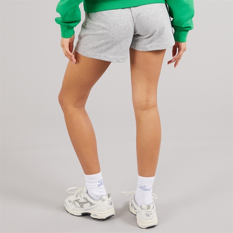 JJXX Dame Alfa Sweat Shorts Light Grey Melange - Billede 2