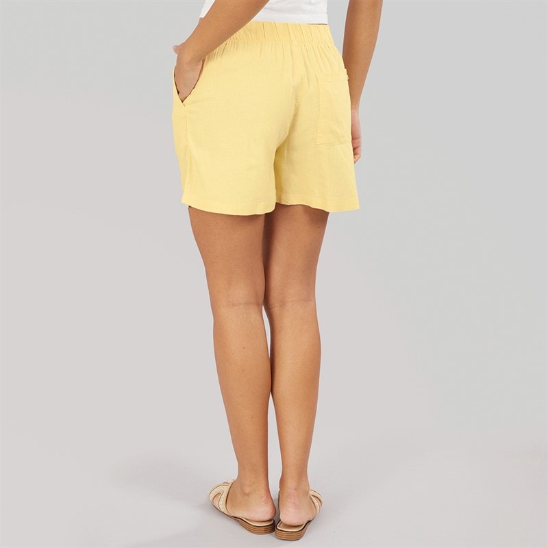 JJXX Dame linned blanding shorts Sunlight - Billede 2
