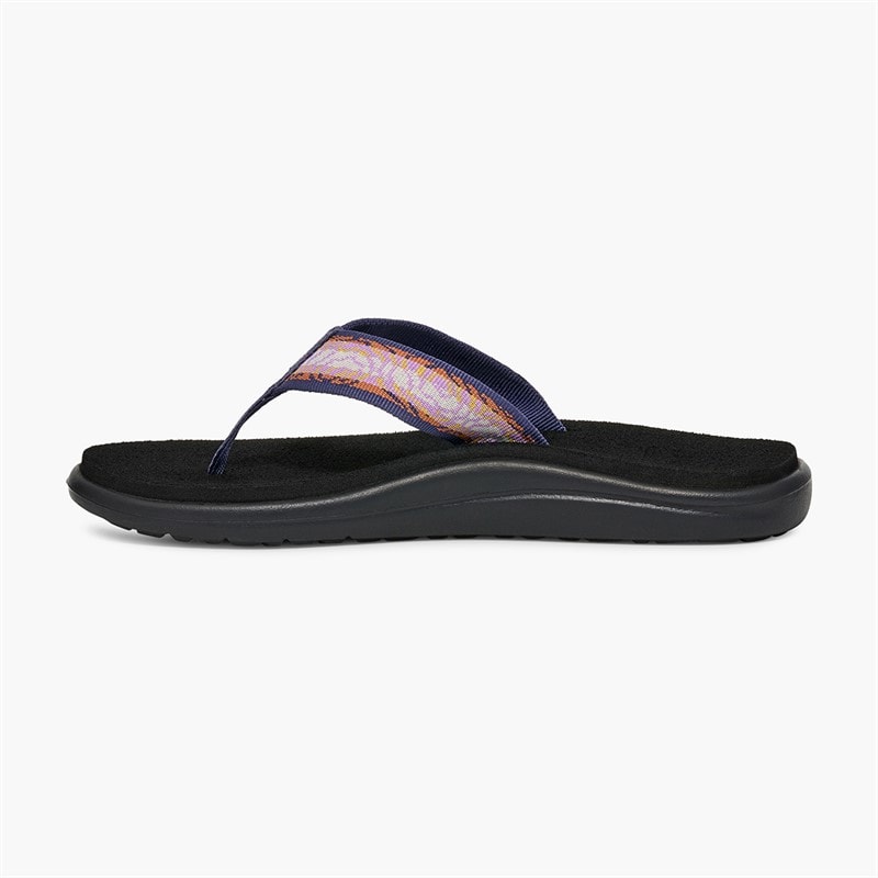 Teva Dame Voya Flip Sandaler Archive Topo Lupine - Billede 5