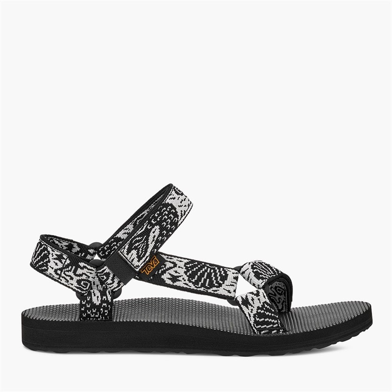 Teva Dame Original Universal Sandaler Sirena Black/Hvid - Billede 1