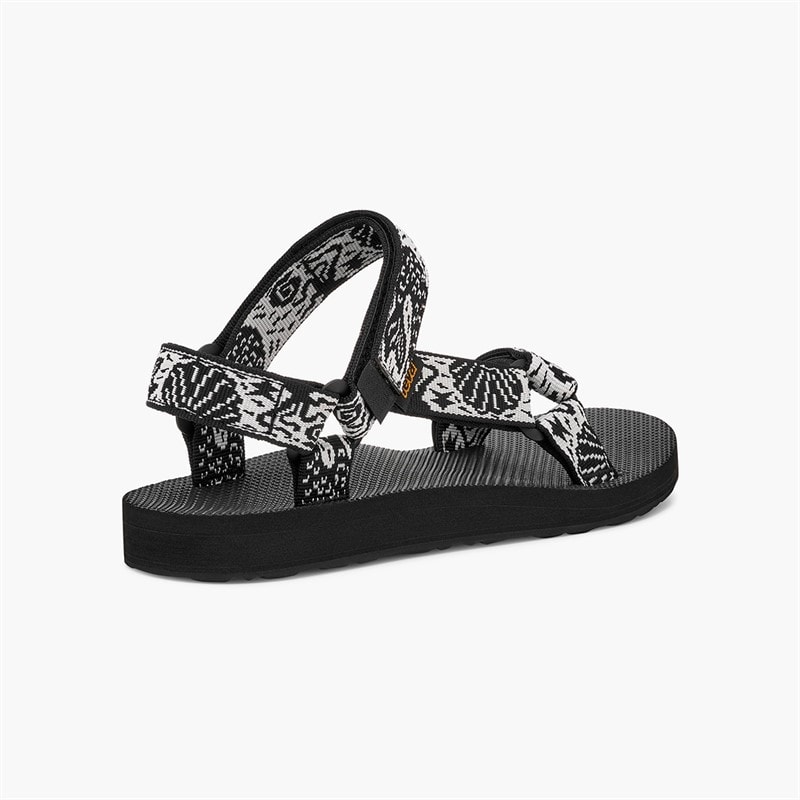 Teva Dame Original Universal Sandaler Sirena Black/Hvid - Billede 3
