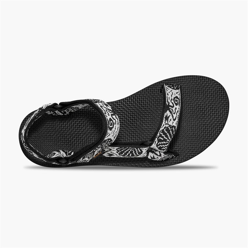 Teva Dame Original Universal Sandaler Sirena Black/Hvid - Billede 4