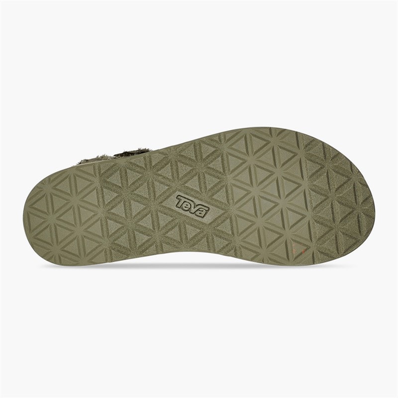 Teva Dame Midform Universal Kanvas Sandaler Olive - Billede 2