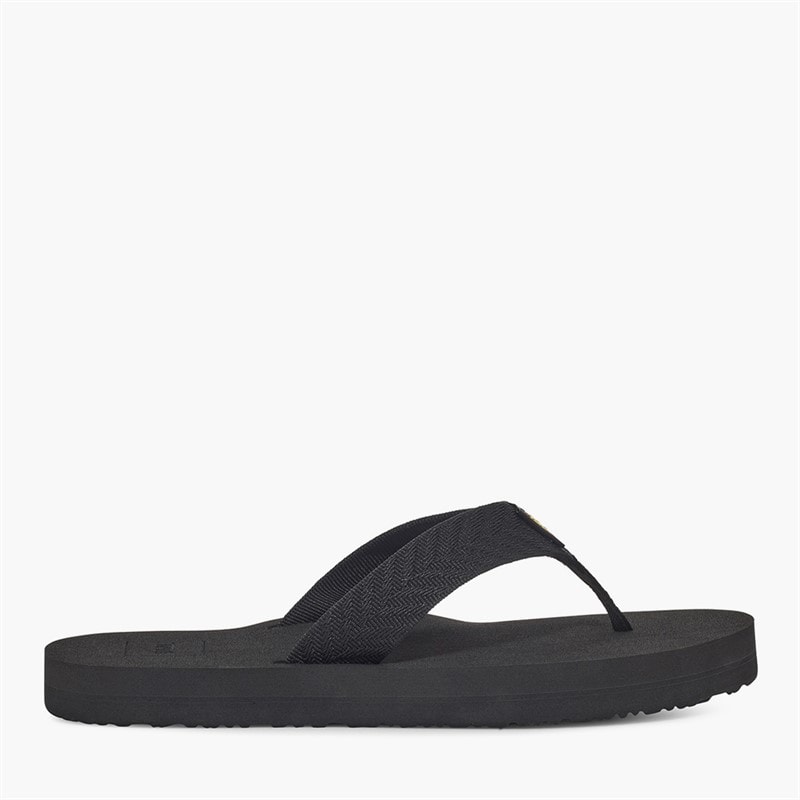 Teva Dame Mush II Sandaler Fronds Black - Billede 1
