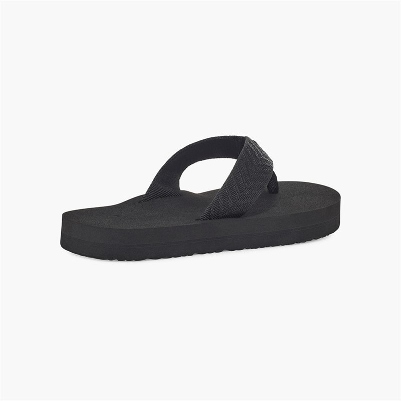 Teva Dame Mush II Sandaler Fronds Black - Billede 3