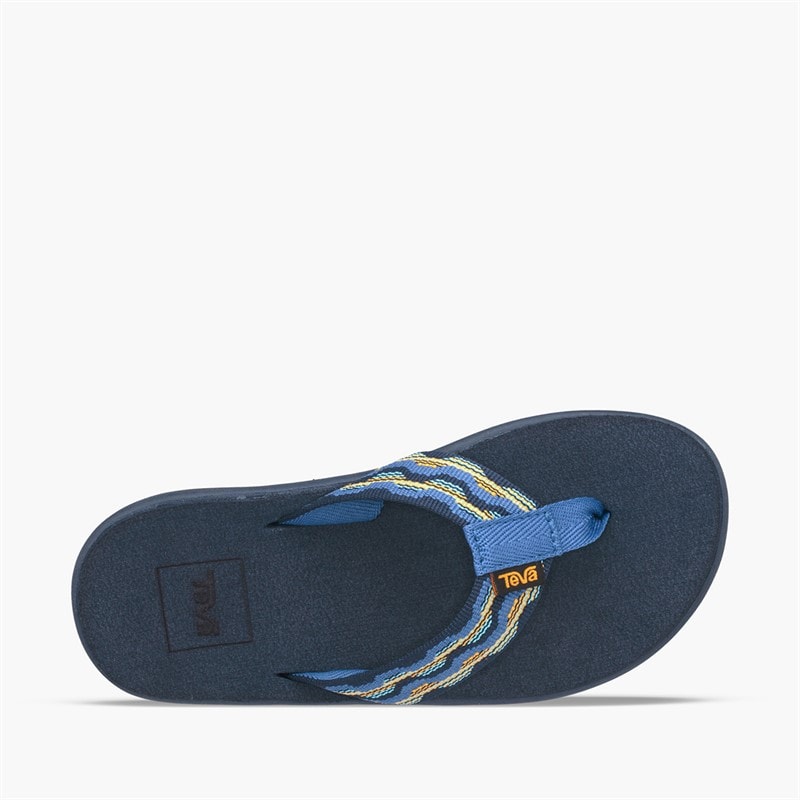 Teva Junior Voya Flip Sandaler Kishi Dark Blue - Billede 4