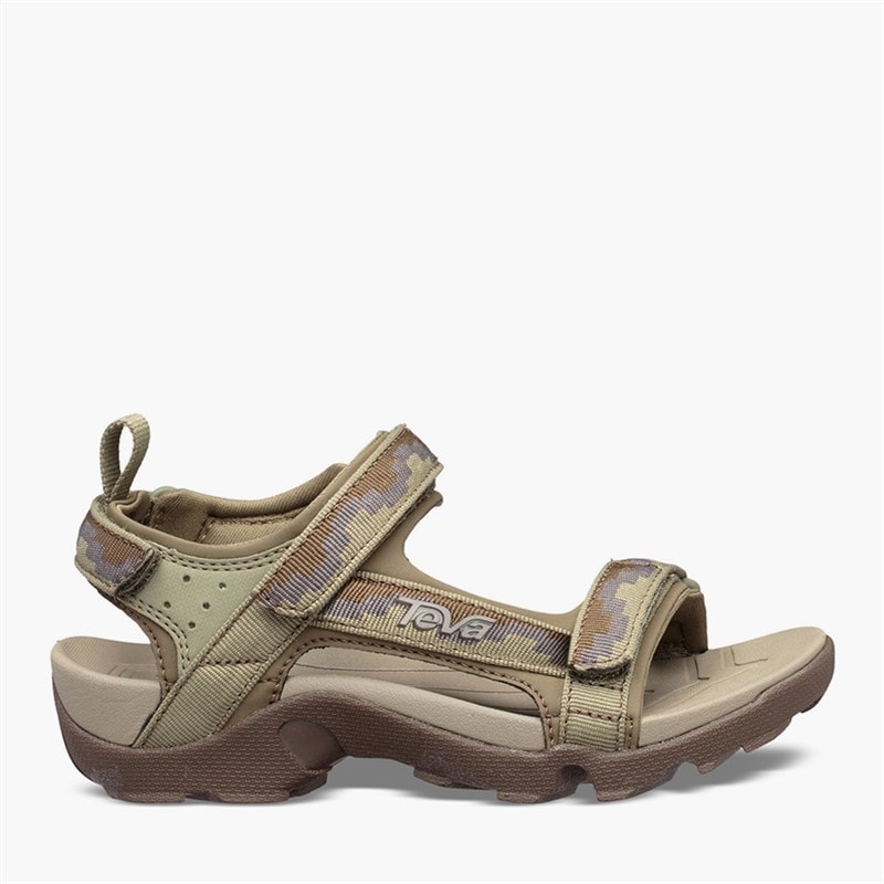 Teva Børne Tanza Sandaler Steps Dark Olive - Billede 1