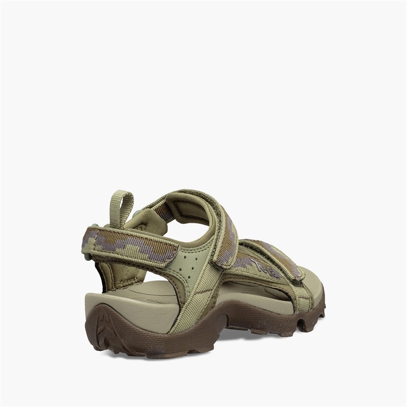 Teva Børne Tanza Sandaler Steps Dark Olive - Billede 3