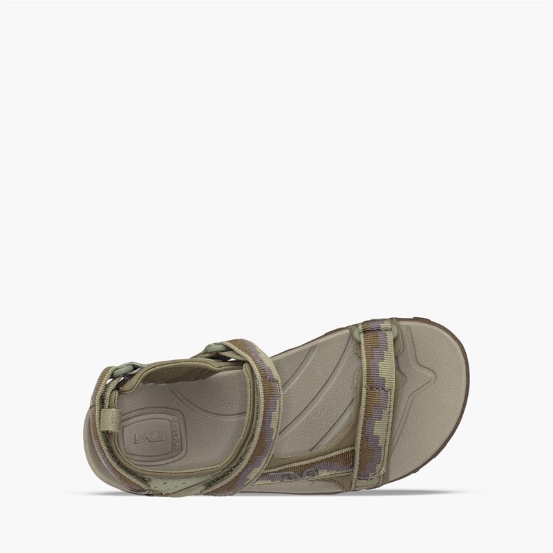 Teva Børne Tanza Sandaler Steps Dark Olive - Billede 4