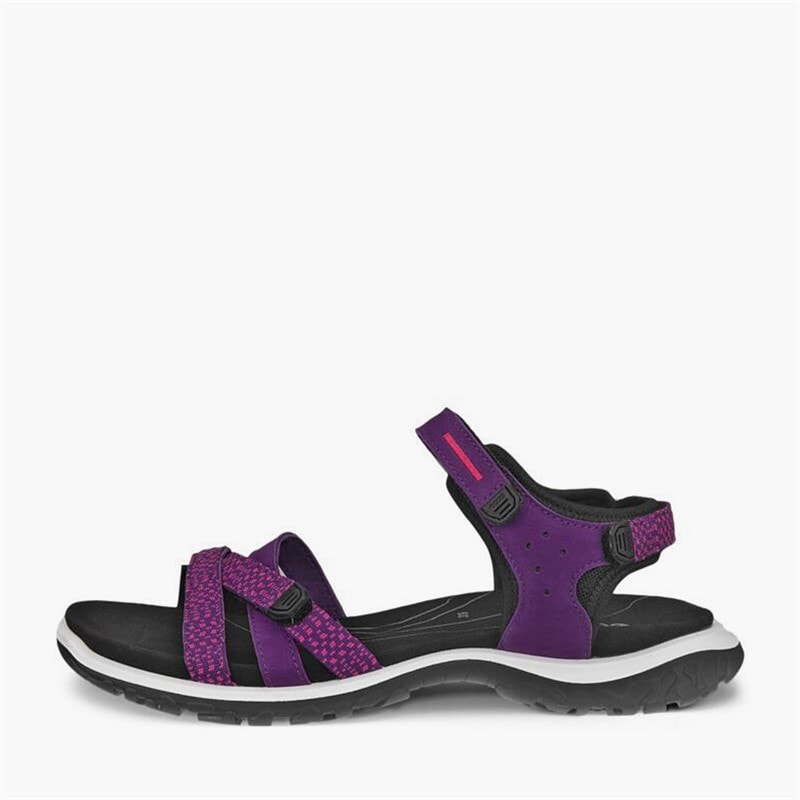 ECCO Dame Offroad Roam Nubuck Ankelrem Sandaler Imperial Purple/Beetroot