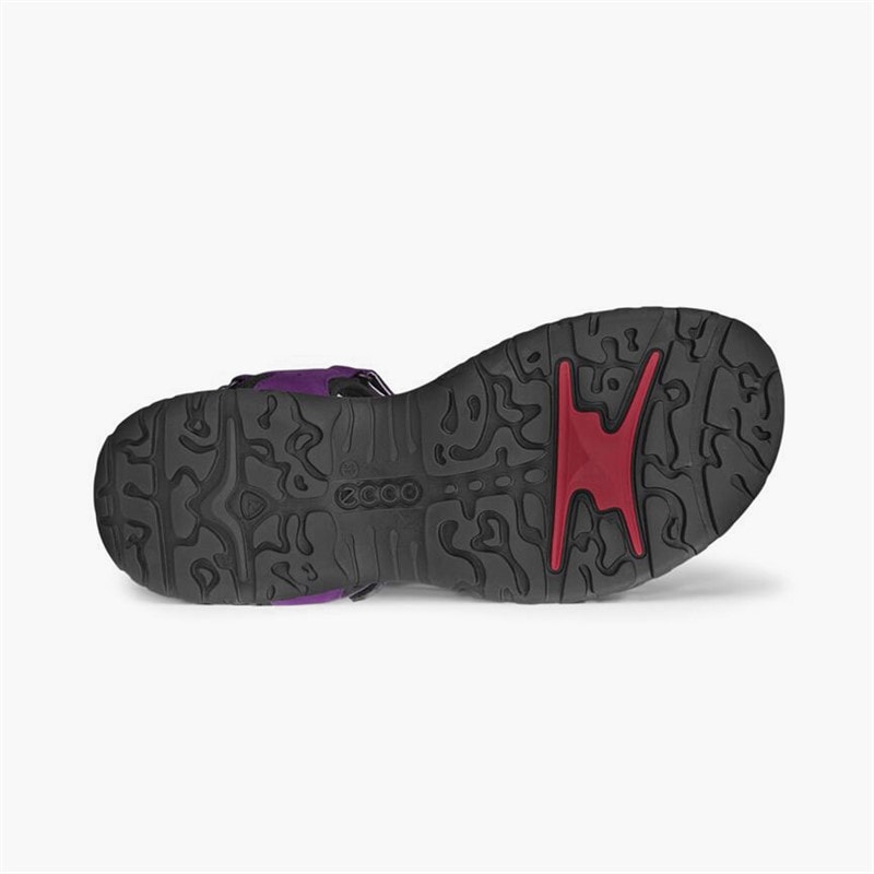 ECCO Dame Offroad Roam Nubuck Ankelrem Sandaler Imperial Purple/Beetroot - Billede 5