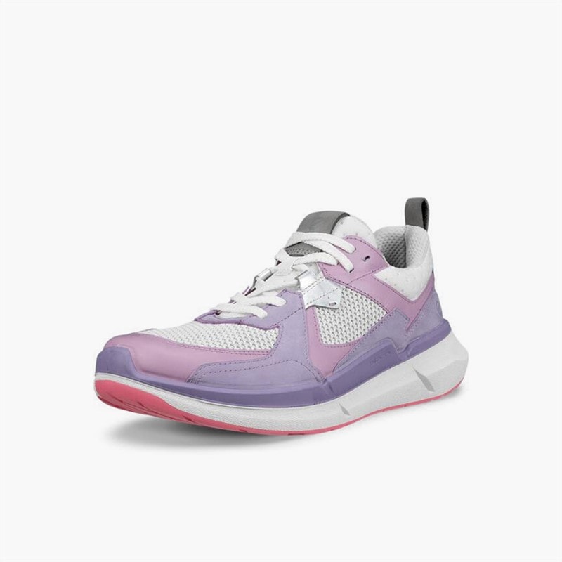 ECCO Dame Biom 2.2 Træningssko Lavender Mist/Light Purple/Shadow White - Billede 2