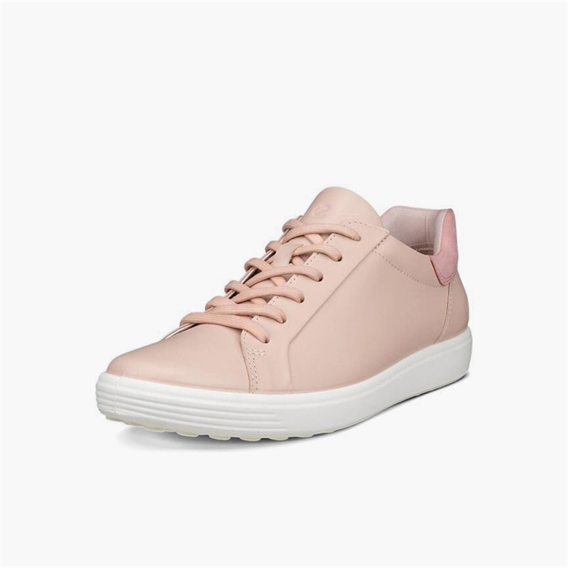 ECCO Dame bløde VII nubuck træningssko Rose Dust/Old Rose - Billede 2
