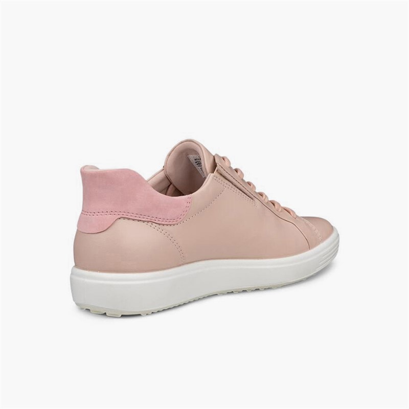 ECCO Dame bløde VII nubuck træningssko Rose Dust/Old Rose - Billede 3