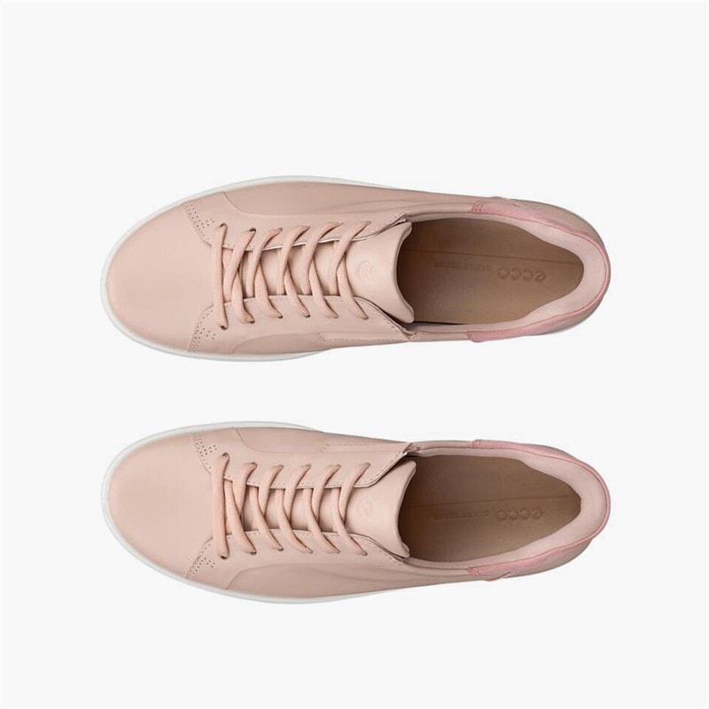 ECCO Dame bløde VII nubuck træningssko Rose Dust/Old Rose - Billede 4