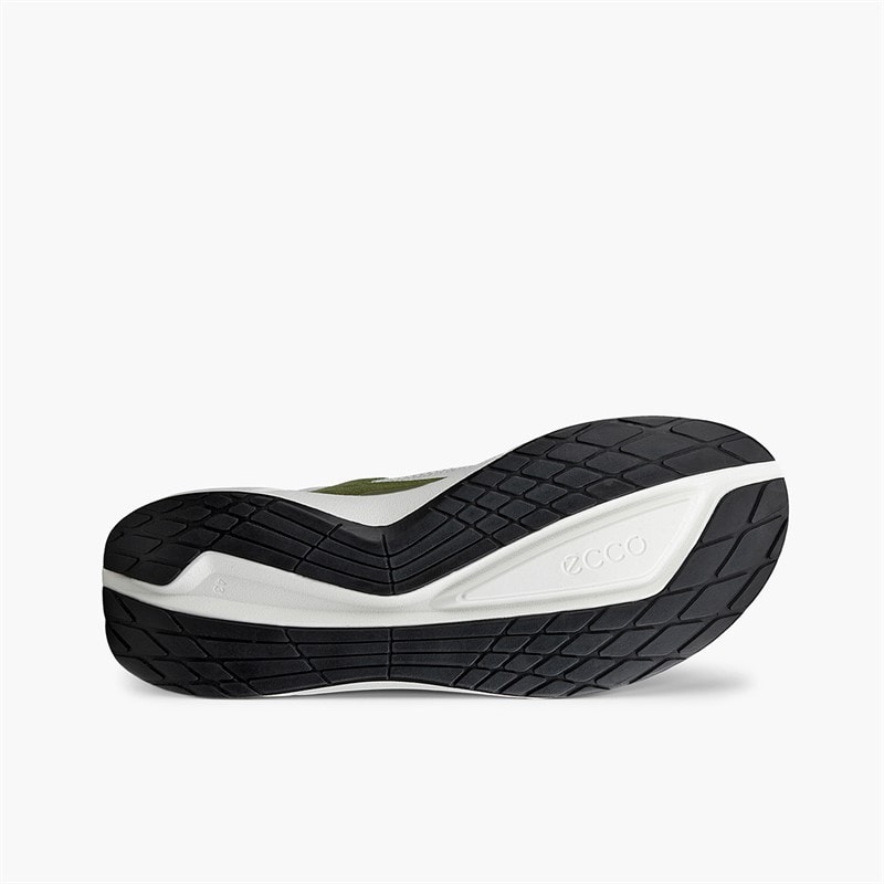 ECCO Herre Biom 2.2 Løbesko Acorn/Hvid/Shadow White - Billede 5