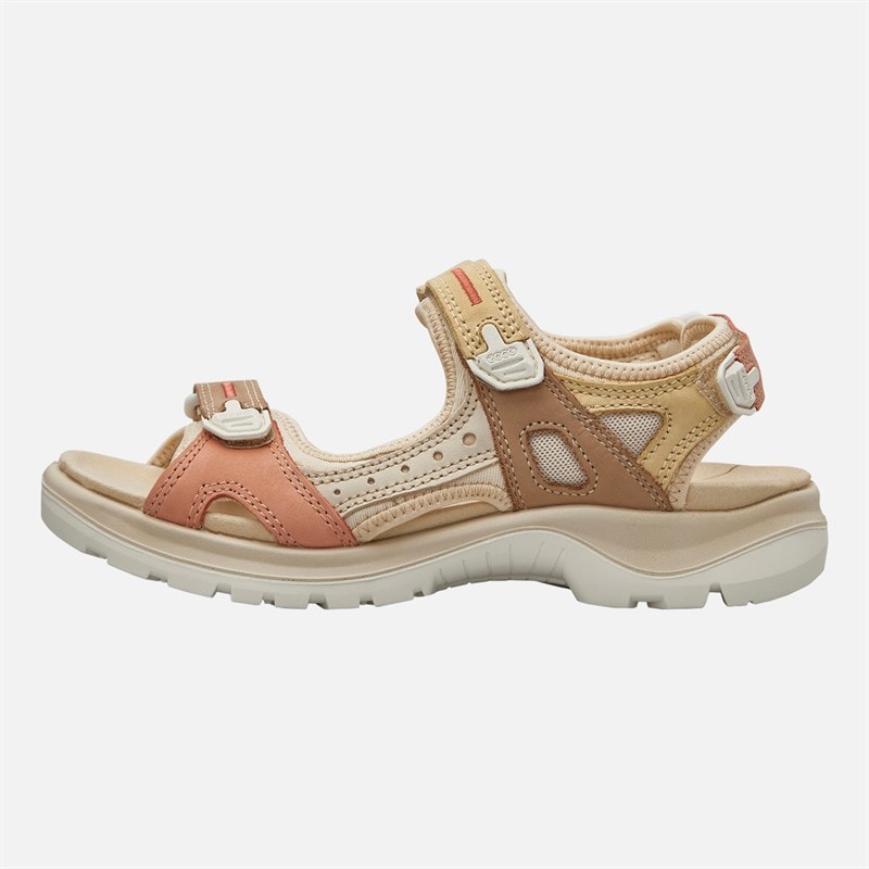 ECCO Dame Yacatan nubuck vandrestøvler Multicolour Straw - Billede 1