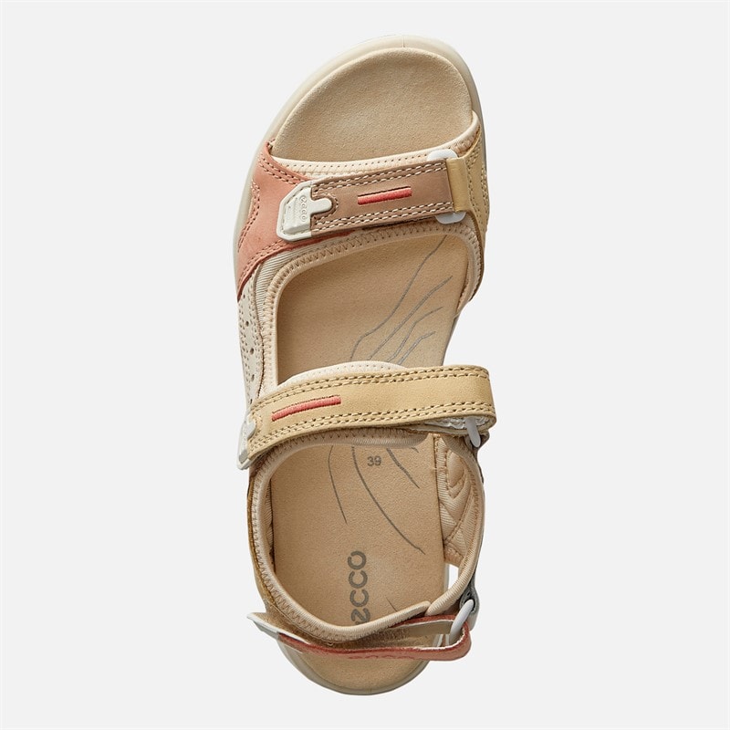ECCO Dame Yacatan nubuck vandrestøvler Multicolour Straw - Billede 4