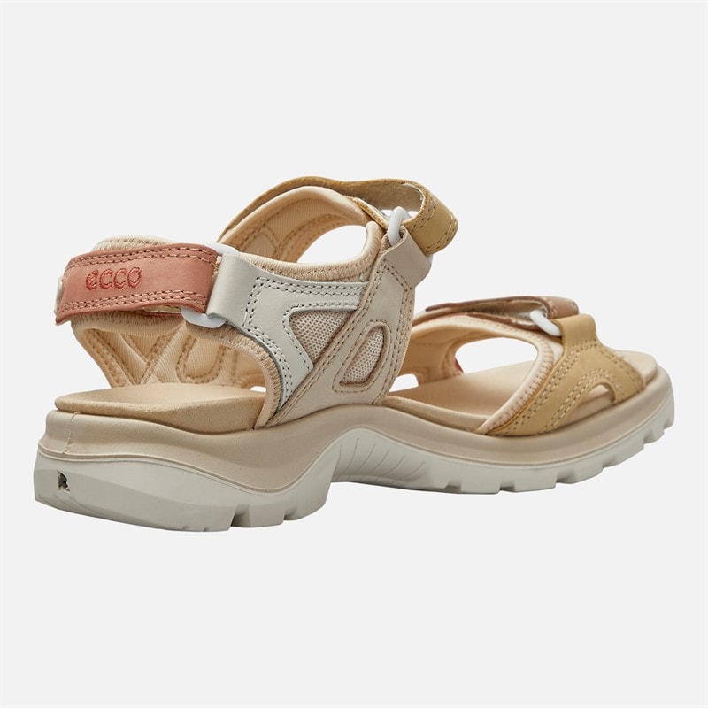 ECCO Dame Yacatan nubuck vandrestøvler Multicolour Straw - Billede 5