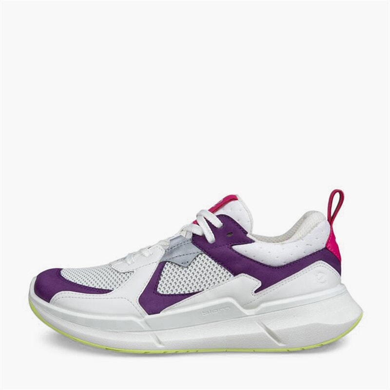ECCO Dame Biom 2.2 Træningssko Imperial Purple/Hvid/Shadow White - Billede 1
