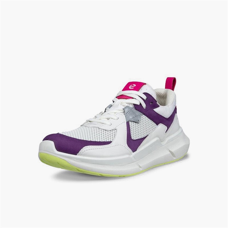 ECCO Dame Biom 2.2 Træningssko Imperial Purple/Hvid/Shadow White - Billede 2