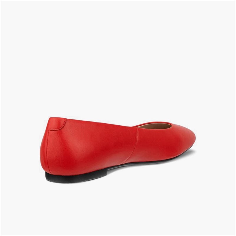 ECCO Dame Margot Ballerina Pumps Scarlet - Billede 3