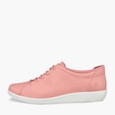 ECCO Dame Blød 2 jubilæum Læder Sneakers Old Rose