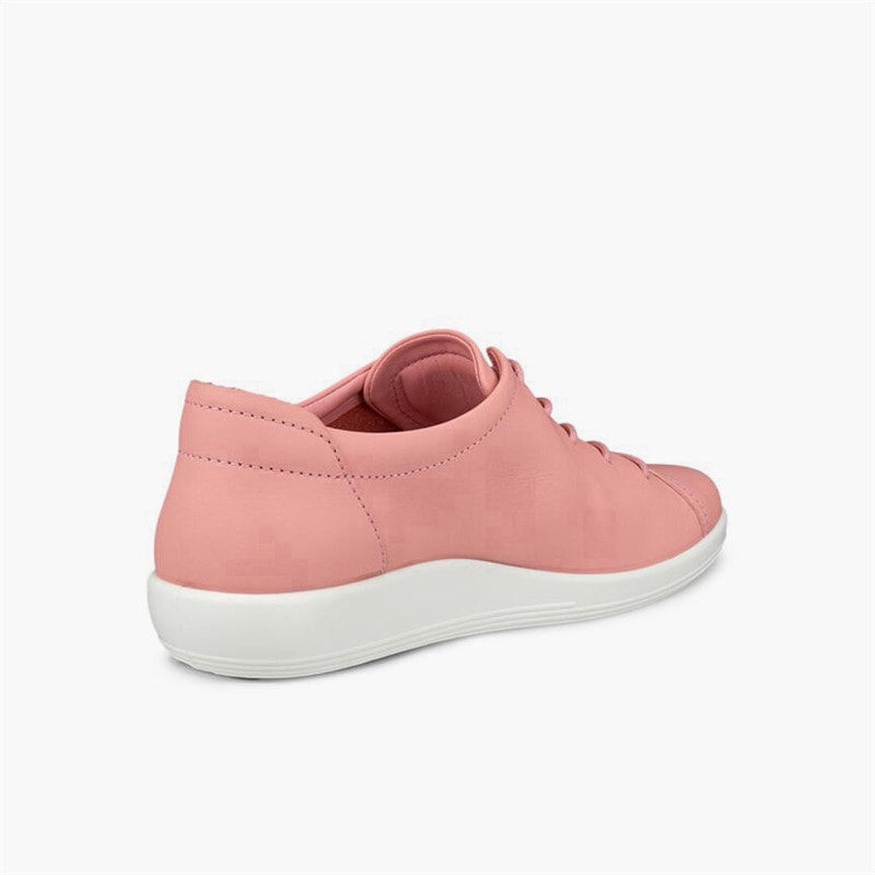 ECCO Dame Blød 2 jubilæum Læder Sneakers Old Rose - Billede 3