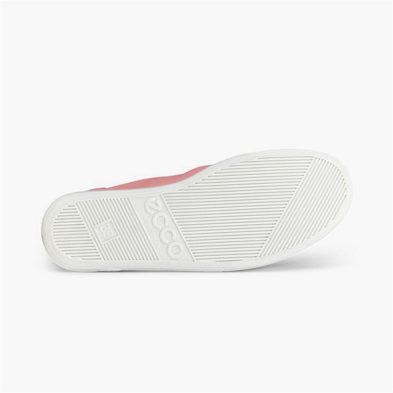 ECCO Dame Blød 2 jubilæum Læder Sneakers Old Rose - Billede 4