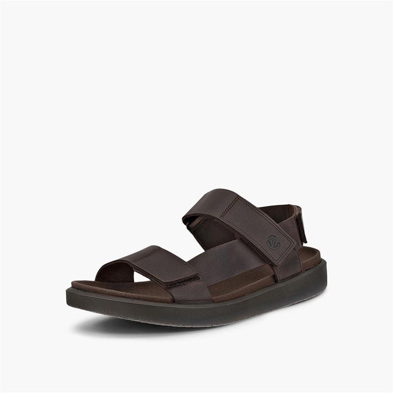 ECCO Herre Flowt Ankelrem Sandaler Coffee - Billede 2