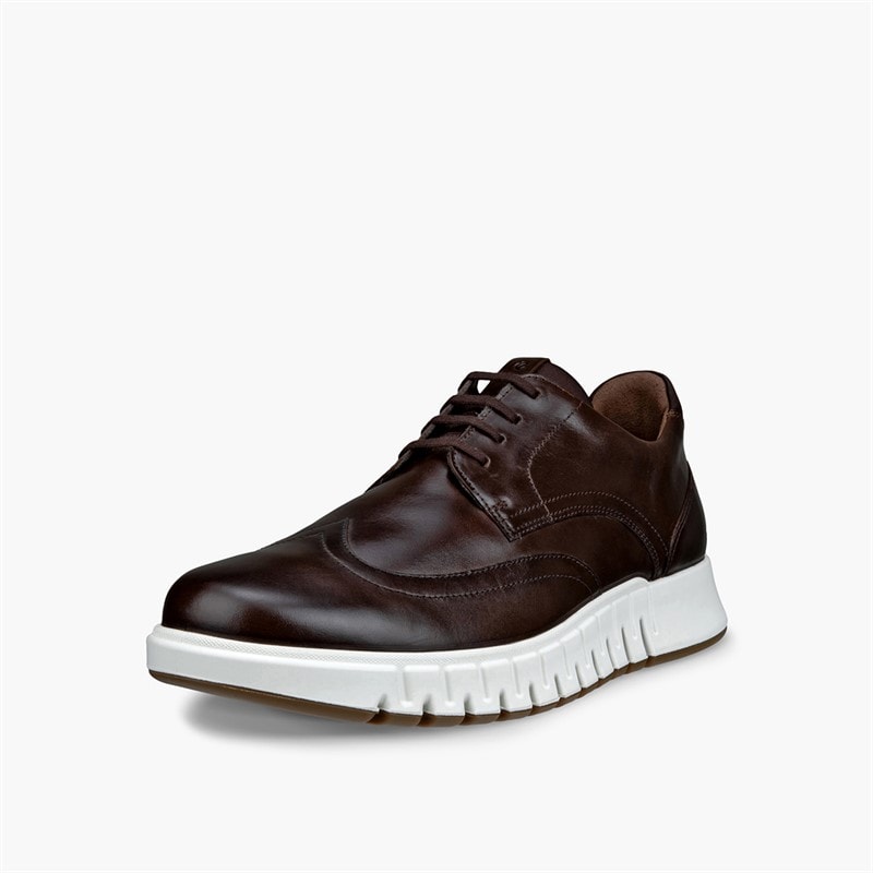ECCO Herre Gruuv Studio Træningssko Cocoa Brown/Mocha - Billede 2