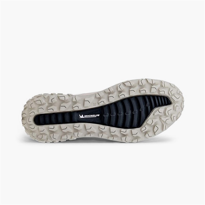 ECCO Dame ULT TRN Nubuck Vandtætte Vandresko Gravel/Limestone/Shadow White - Billede 5
