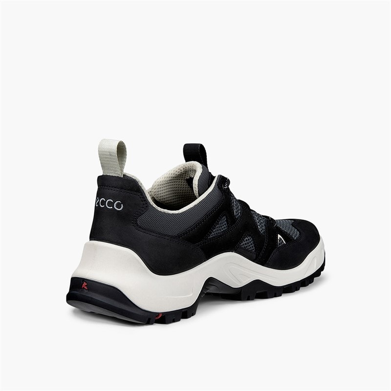 ECCO Herre Offroad Læder X Tekstil Træningssko Sort/Sort/Magnet - Billede 3